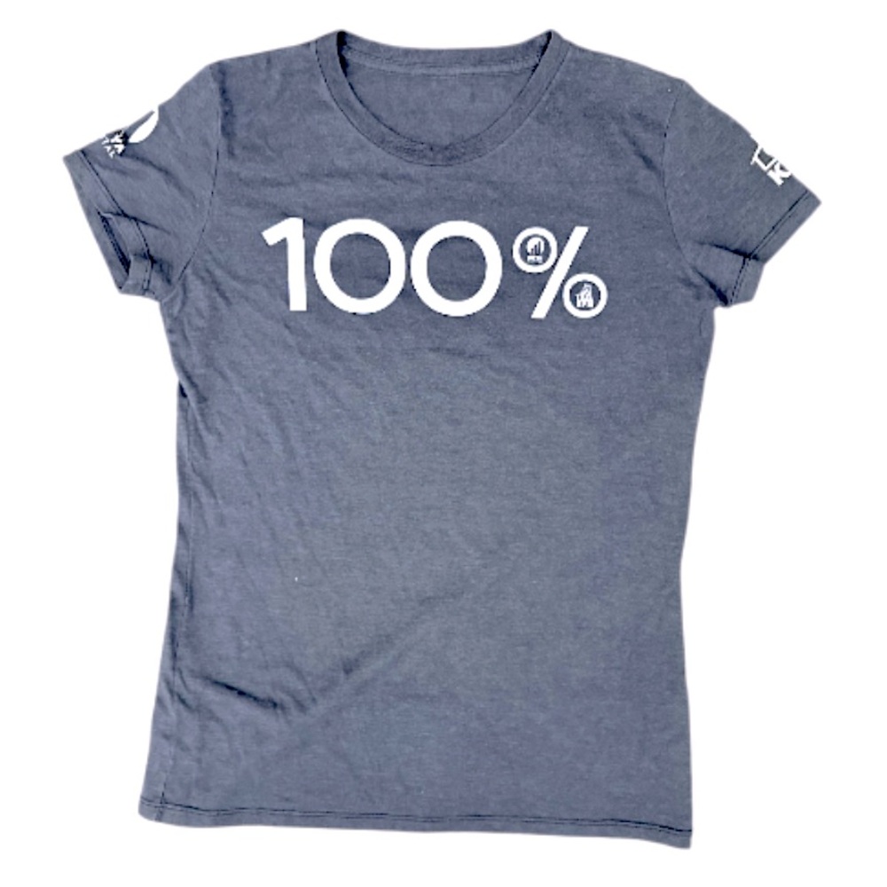 100% Make It Better-Statement Graphic T-Shirt XS